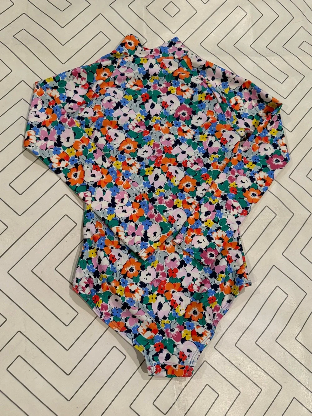 GAP Floral Longsleeve Swimsuit